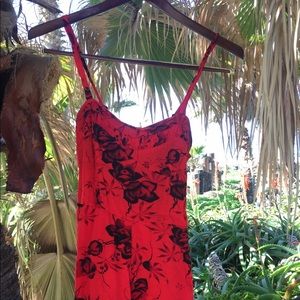 Free People rose print jumper